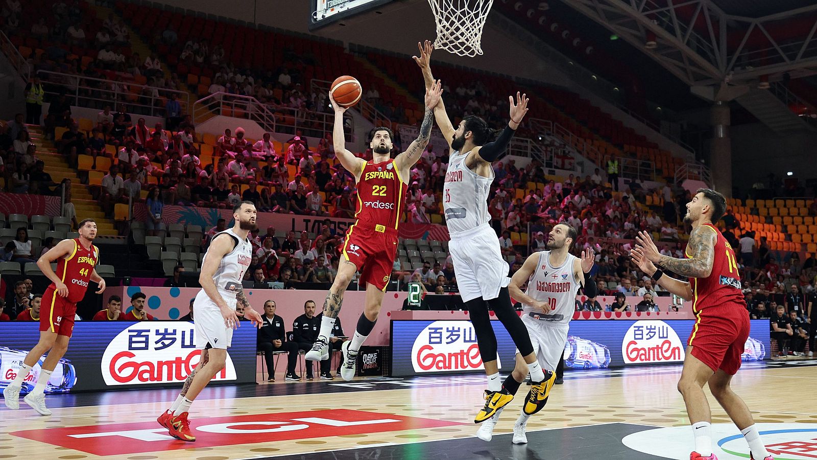 Eurobasket 2025: Georgia sorprende a España e Israel vence a Islandia