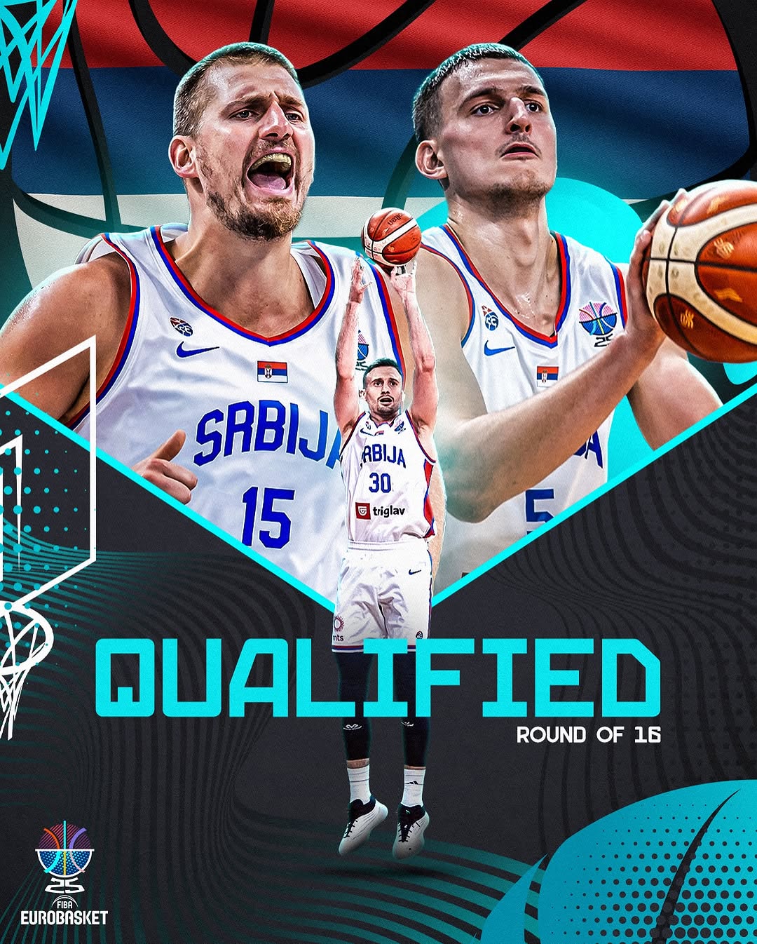 Eurobasket 2025: Serbia resiste con un Jokić enorme, Francia supera a Dončić y Grecia cumple sin Giannis